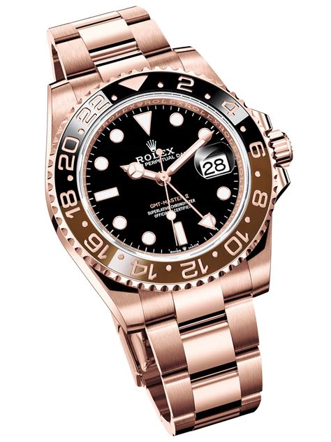 rolex gmt-master ii rootbeer everose gold|rolex gmt master ii 126711chnr.